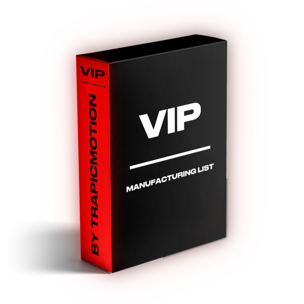 VIP MANUFACTURING LIST